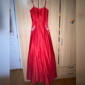 Prom/Evening Gown NVER WORN with diamond beads